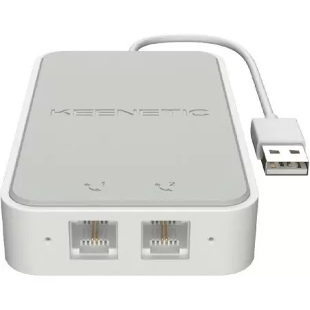 Модуль/ Keenetic Linear (KN-3110) USB-адаптер для двух аналоговых телефонов в Москве