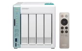 QNAP D4 Pro Сетевое хранилище, 4 Hot-Swap tray w/o HDD, Celeron N3060 dual-core 1,6GHz-2,48GHz, 1GB DDR3L (1x1GB up to 8GB), HDMI, 2xGE LAN, 3xUSB 3,0 QNAP D4 Pro Сетевое хранилище, 4 Hot-Swap tray w/o HDD, Celeron N3060 dual-core 1,6GHz-2,48GHz, 1GB DDR3L (1x1GB up to 8GB), HDMI, 2xGE LAN, 3xUSB 3,0