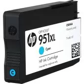 Cartridge HP 951XL для Officejet Pro 8100/ 8600, голубой, 16 мл