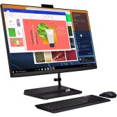 Моноблок/ Lenovo IdeaCentre AIO 3 27ALC6   27"(1920x1080 IPS)/AMD Ryzen 7 7730U(2Ghz)/16384Mb/512SSDGb/noDVD/Int:AMD Radeon/Cam/BT/WiFi/war 1y/8.77kg/black/noOS + RU kbd, mouse USB