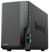 Synology DC2,0GhzCPU/2GB(upto6)/RAID0,1/up to 2HDDs SATA(3,5' 2,5')/2xUSB3.2/2GigEth/iSCSI/2xIPcam(up to 25)/1xPS /1YW (repl DS220+)