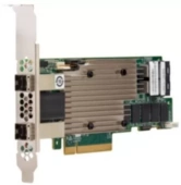 Контроллер/ MegaRAID SAS 9480-8i8e SGL (8-Port Int., 8-Port Ext., 12Gb/s SAS/SATA/PCIe (NVMe), PCIe 3.1, 4GB DDR4)