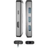 Мультифункциональный хаб Vention USB Type C 6 в 1