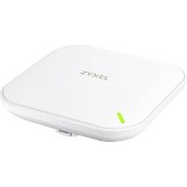 Точка доступа/ Zyxel NebulaFlex NWA90AX Hybrid Access Point, WiFi 6, 802.11a/b/g/n/ac/ax (2.4 & 5 GHz), MU-MIMO, 2x2 antennas, up to 575+1200 Mbps, 1xLAN GE, PoE , 4G/5G protection, PSU included