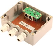 Инжектор/ OSNOVO Уличный FE пассивный PoE-инжектор/PoE-сплиттер. Предназначен для питания оконечных сетевых устройств. Напряжение PoE - до 57V(конт. 4,5 (+), 7,8 (-)). IP65