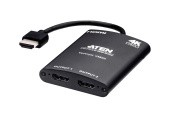 2-портовый True 4K HDMI разветвитель с масштабированием/ 2-Port True 4K HDMI Splitter with Scaler. Aten