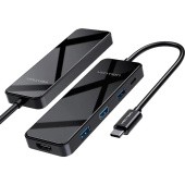 Мультифункциональный хаб Vention USB-C > HDMI v2.0/3xUSB 3.0 OTG/PD