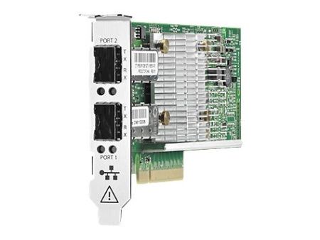 HPE Ethernet Adapter, 530SFP+, 2x10Gb, PCIe(2.0), QLogic, for G7/Gen8/Gen9/Gen10 servers в Москве