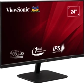 Viewsonic 23.8" VA2432-H IPS LED, 1920x1080, 4ms, 250cd/m2, 178°/178°, 50Mln:1, D-Sub, HDMI, 75Hz, Frameless, VESA, Tilt, Black