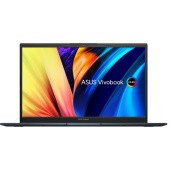 Ноутбук/ ASUS M6500XU-MA104 15.6"(2880x1620 OLED)/AMD Ryzen 9 7940HS(4Ghz)/16384Mb/1024PCISSDGb/noDVD/Ext:nVidia GeForce RTX4050(6144Mb)/Cam/BT/WiFi/70WHr/war 1y/1.8kg/Quiet Blue/DOS