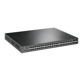 Коммутатор/ 48-port Gigabit PoE+ L2+ switch, 48 802.3af/at PoE+ ports, 4 Gb SFP slots, 1 RJ-45 + 1Micro-USB console ports, 348W PoE budget