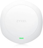 Точка доступа/ ZYXEL WAC6303D-S Wave 2, 802.11a/b/g/n/ac (2,4 and 5 GHz), MU-MIMO, Smart Antenna, Airtime Fairness, 3x3, up to 300+1300 Mbit/sec, 2xLAN GE, PoE, BLE Beacon