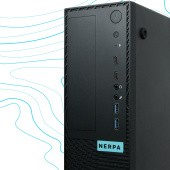 Персональный компьютер/ ПК NERPA BALTIC I330  Intel Core i3 12100(3.3Ghz)/8192Mb/256PCISSDGb/noDVD/Int:Intel UHD Graphics 730/war 1y/black/noOS + 300W, Kbd&m