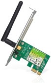 Адаптер Wi-Fi/ 150Mbps Wireless N PCI Express Adapter, Atheros, 1T1R, 2.4GHz, 802.11n/g/b, 1 detachable antenna