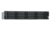 QNAP TL-R1200S-RP SATA 6GB/s JBOD storage enclosure, 12-tray 3,5"/2,5" w/o HDD, 3 x SFF-8088, 2 PSU. Rackmount. W/o rail kit RAIL-B02