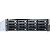 ENTERPRISE QNAP TS-h1677XU-RP-3700X-32G QuTS hero NAS RAID, 16 3.5 "/ 2.5" bays, 2 GbE RJ-45 ports, 2 10 GbE SFP + ports, rackmount, 2 power supplies.