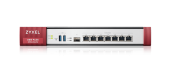 Межсетевой экран/ ZYXEL ZyWALL USG FLEX 500 firewall with 1 year subscription set (AS, AV, CF, IDP), Rack, 7 configurable (LAN / WAN) ports GE, 1xSFP, 2xUSB3.0, AP Controller (8/72), Device HA Pro