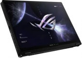 Ноутбук/ ASUS ROG Flow X13 GV302XV-MU020W 13.4"(2560x1600 IPS)/Touch/AMD Ryzen 9 7940HS(4Ghz)/16384Mb/1024PCISSDGb/noDVD/Ext:nVidia GeForce RTX4060(8192Mb)/Cam/BT/WiFi/75WHr/war 1y/1.3kg/Off Black/Win11Home + +чехол +стилус