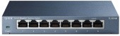 Коммутатор/ 8-port Desktop Gigabit Switch, 8 10/100/1000M RJ45 ports, metal case