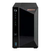 ASUSTOR AS3302T 2-Bay NAS/MPl/Cel 1.4GHz Quad Core/2GBDDR4/noHDD,LFF(HDD,SSD),/1x1GbE(LAN)/3xUSB3.2; 90IX01I0-BW3S00