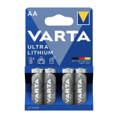 Батарейка Varta ULTRA FR6 AA BL4 Lithium 1.5V (6106) (4/40/400) (4 шт.)