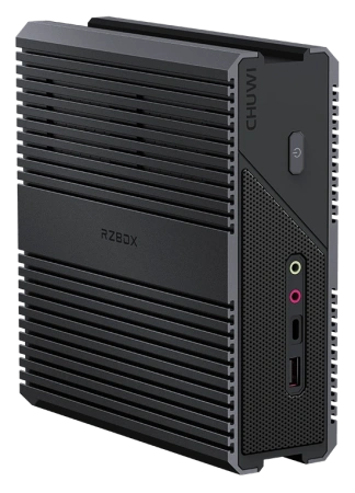 Компьютер/ Chuwi RZBox Intel Core i5 13500H(2.6Ghz)/16384Mb/512PCISSDGb/Int:Intel Iris Xe Graphics/BT/WiFi/war 1y/1.35kg/Black/Win11Pro + Type-C*1/USB3.0*2, USB2.0*3/HDMI*1 (4K 60Hz)/Display Port*1 (4K 60Hz)/Earphone Jack*1/VGA*1 в Москве