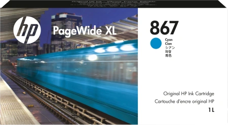 Картридж с голубыми чернилами HP 867 PageWide XL (1.000 мл) в Москве