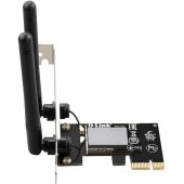 Сетевой адаптер/ DWA-548/10,DWA-548/10/C N300 Wi-Fi PCI Express Adapter, 2x2dBi detachable antennas, 10pcs/pack