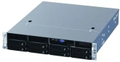 Серверный корпус/ 2U rackmount, ATX, Micro-ATX and Mini-ITX mb, 8x3.5''HS SATA/SAS 6G (SATA conn on BP) + 2x3.5" int. HDD bays, 550W CRPS PSU(1+1) /  21" depth chassis (rails & power cord not included)