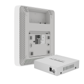 Маршрутизатор/ Набор Keenetic Orbiter Pro 4-Pack Гигабитный интернет-центр с Mesh Wi-Fi 5 AC1300, 2-портовым Smart-коммутатором, переключателем режима роутер/ретранслятор и питанием Power over Ethernet (БП не входят в комплект) и Keenetic PoE+ Switch 5 (K