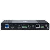Бесподрывный приемник HDMI, Аудио, RS-232, ИК, Ethernet по витой паре HDBaseT со встроенным масштабатором и дополнительным входом HDMI; поддержка 4К60 4:2:0, POE [50-80519090]