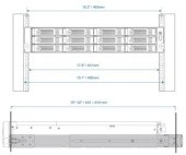 QNAP RAIL-B02 Комплект направляющих для TVS-471U-PT-4G, TVS-471U-i3-4G, TVS-471U-RP-PT-4G, TVS-471U-RP-i3-4G, TS-853U, TS-853U-RP, TVS-871U-RP-PT-4G, 