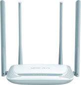Маршрутизатор/ N300 Wi-Fi router, 2.4 GHz, 1 WAN port 10/100Mbps + 3-port LAN 10/100 Mbps, 4 fixed antenna