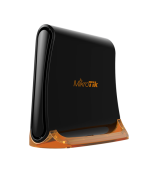 MikroTik hAP mini with 650MHz CPU, 32MB RAM, 3xLAN, built-in 2.4Ghz 802.11b/g/n 2x2 two chain wireless with integrated antennas, RouterOS L4, tower case, PSU