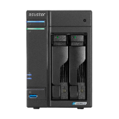 ASUSTOR AS6702T 2-Bay NAS/Intel Celeron N1505 2,0GHz/4GB DDR4, noHDD(HDD,SSD)/2x2,5Gbe(LAN)/2xUSB3.2,HDMI; 90IX01N1-BW3S20