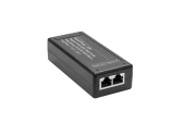 PoE-инжектор Gigabit Ethernet на 1 порт, мощностью до 30W. Соответствует стандартам PoE IEEE 802.3af/at. (конт. 1,2(+); 3,6(-)). Автоматическое определение PoE устройств. Мощность PoE - до 30W. Gigabit Ethernet. Порты: вх. - RJ45(GE, 10/100/1000 Base-T), 