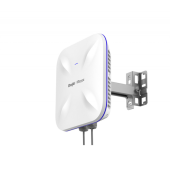 Ruijie Reyee AX1800 Wi-Fi 6 Outdoor Access Point. 1775M Dual band dual radio AP. Internal antenna; 1 10/100/1000 Base-T Ethernet ports supports PoE IN;1 100/1000 Base-X  SFP Gigabit  port; 2.4GHz/5GHz