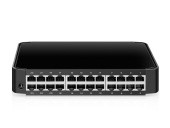 Коммутатор/ 24-port 10/100M Desktop Switch, 24 10/100M RJ45 ports, plastic case