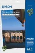 Бумага/ Epson Premium Semigloss Photo Paper A4