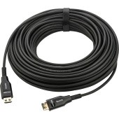 Малодымный гибкий оптоволоконный кабель HDMI (Вилка - Вилка), поддержка 4К 60 Гц (4:4:4), 30 м/ Малодымный гибкий оптоволоконный кабель HDMI (Вилка - Вилка), поддержка 4К 60 Гц (4:4:4), 30 м [97-04160098]