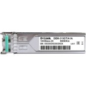 Трансивер/ 331T/20KM WDM SFP Transceiver, 1000Base-BX-D, Simplex LC, TX: 1550nm, RX: 1310nm, Single-mode, 20KM