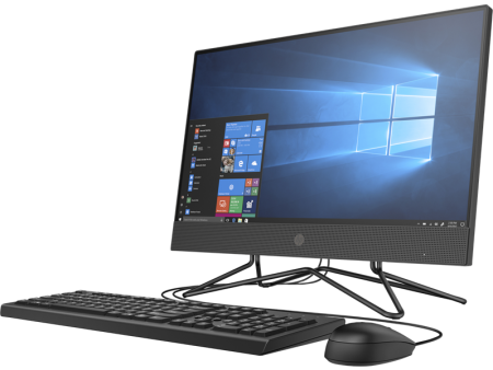 HP 200 G4 All-in-One NT 21,5"(1920 x 1080) Core i5-10210U,8GB,1TB,DVD-WR,usb kbd&mouse,Realtek RTL8821CE AC 1x1 BT,RTF Card, Iron Gray,5MP WebCam,Win1 в Москве