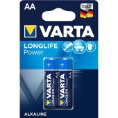 Батарейка Varta LONGLIFE POWER (HIGH ENERGY) LR6 AA BL2 Alkaline 1.5V (4906) (2/40/200) (2 шт.)