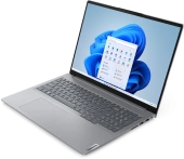 Ноутбук/ Lenovo ThinkBook 16 G6 IRL 16" WUXGA (1920x1200) IPS 300nits, i5-1335U, 8GB, 512GB_SSD, 45Wh, 11AX (2x2) & BT 5.2, NO_OS, 1Y (EN_kbd)