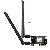 Адаптер/ DWA-X582/RU/A2A AX3000 Wi-Fi 6 PCI Express Adapter, 2x2dBi detachable antennas