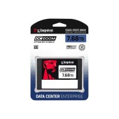 Твердотельный накопитель/ Kingston SSD DC600M, 7680GB, 2.5" 7mm, SATA3, 3D TLC, R/W 560/530MB/s, IOPs 94 000/34 000, TBW 14016, DWPD 1 (5 лет)