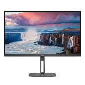 27" AOC Q27V5N 2560x1440@75Hz VA WLED 16:9 4ms HDMI DP 20M:1 178/178 4000:1 300cd HAS Pivot Tilt Swivel Speakers Black