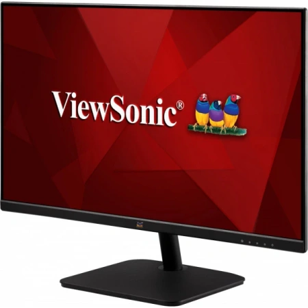 Viewsonic 23.8" VA2432-MHD IPS LED, 1920x1080, 4ms, 250cd/m2, 178°/178°, 1000:1, 50M:1, D-Sub, HDMI, DP, колонки, 75Hz, Tilt, VESA, Black