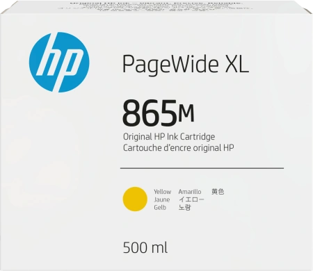 Картридж с желтыми чернилами HP 865M PageWide XL (500 мл) в Москве