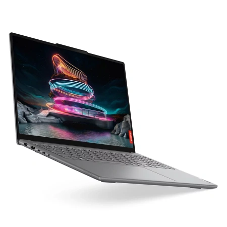 Ноутбук/ Lenovo Yoga Pro 9 16IMH9 16"(3200x2000 mini LED)/Touch/Intel Core Ultra 9 185H(2.3Ghz)/65536Mb/1024SSDGb/noDVD/Ext:nVidia GeForce RTX4070(8192Mb)/Cam/BT/WiFi/84WHr/war 1y/2.05kg/luna grey/Win11Home + 170W, RU kbd в интернет-магазине